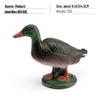 Cross-Border Poultry Model: Children's Cognition Mallard, Swan, Rooster Figurine Set