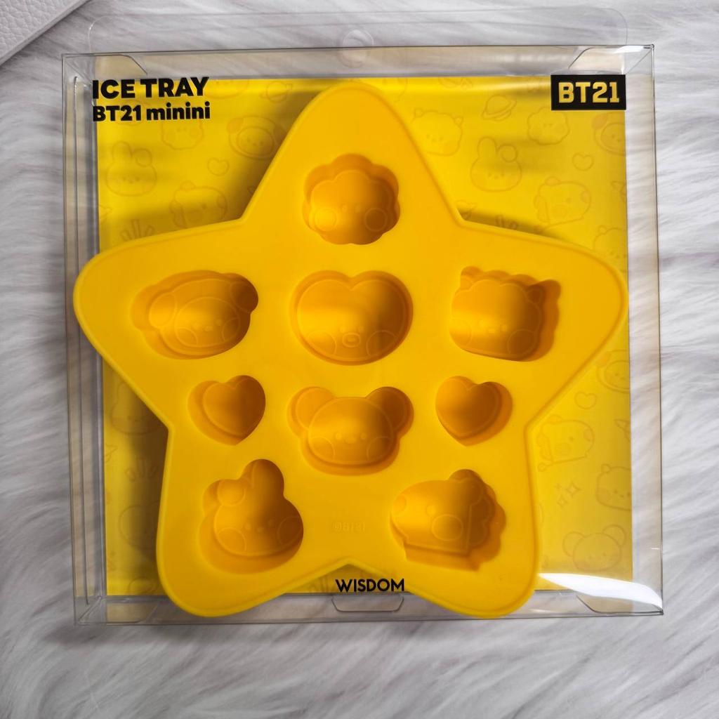 BT21 BTS - Форма для льда BT21 minini / Форма для льда TinyTAN / TinyMART & TinyTAN (Динамит вер.)/ Аутентичные Официальные Товары, KPOP, KBeauty