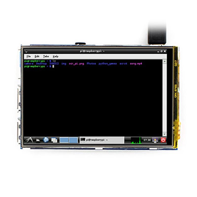 Raspberry Pi 3.5" Резистивный сенсорный дисплей B - 480×320 IPS SPI экран