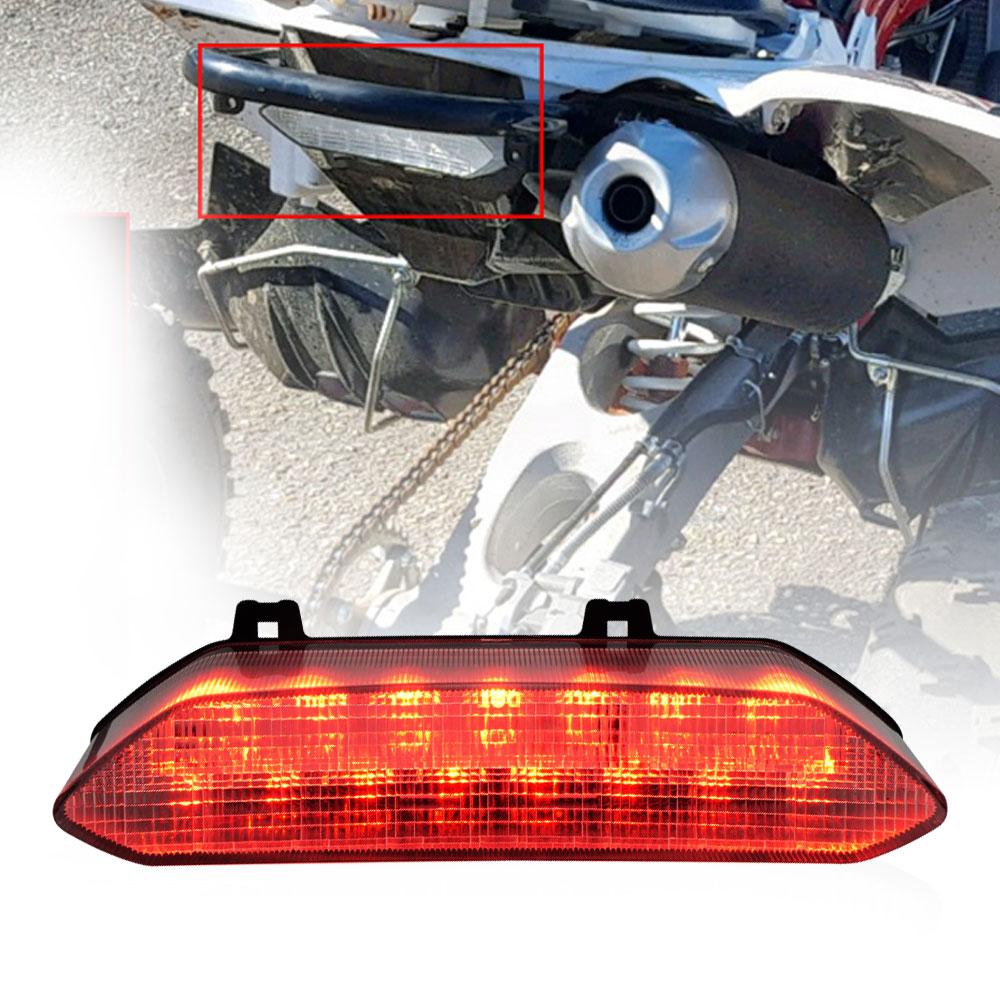 Motorcycle ATV Red LED Tail Light For Yamaha Raptor 700R 700 R YFZ450R YFZ450X YFZ 450R 450X 450 R X