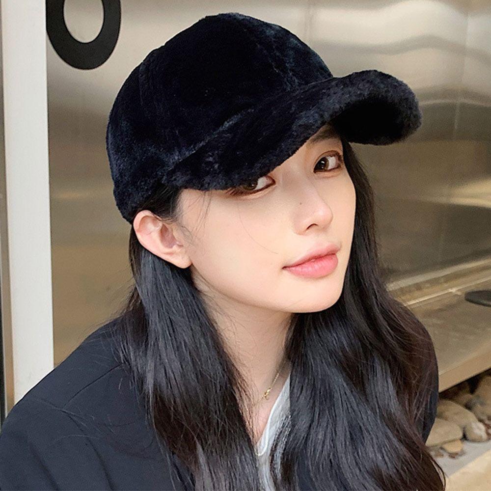 Повседневная плюшевая бейсболка на все случаи жизни, спортивная шляпа, кепка с козырьком, хип-хоп кепка