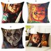 Cozy Halloween Horror Ghost Baby Pumpkin Pillowcase For Festive Sofa Decor