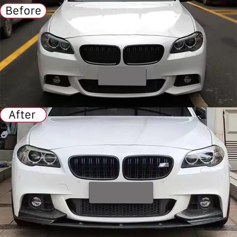 CAR FRONT BUMPER LIP For BMW 5 Series F10 F11 520 523 525 535 M Sport 2011-2017 LOWER FRONT SPLITTER SPOILER BUMPER LIP