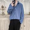 Мужская модная полосатая рубашка с длинным рукавом - Коллекция Весна 2023