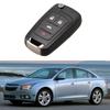 2 шт., Car2 Pack, дистанционные брелоки, 4 кнопки, ключ управления OHT01060512 V2T01060512 для Chevrolet Cruze 2011 2012 2013 2014 2015 2016
