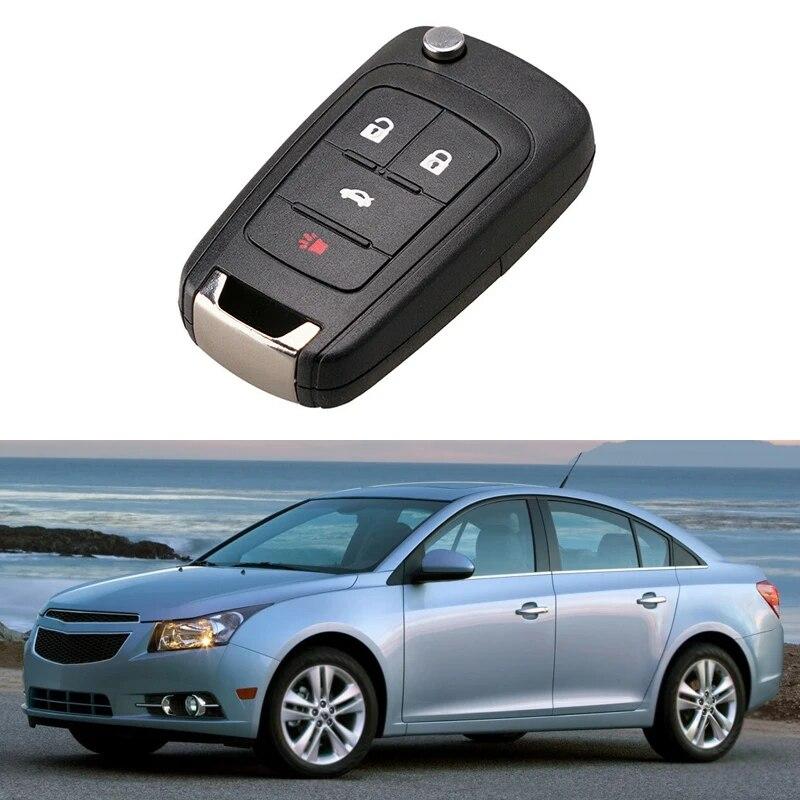 2 шт., Car2 Pack, дистанционные брелоки, 4 кнопки, ключ управления OHT01060512 V2T01060512 для Chevrolet Cruze 2011 2012 2013 2014 2015 2016