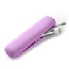 FERYES Large Travel Makeup Brush Holder Magnetic Drop-Proof Silicone Portable Cosmetic Face Soft and Sleek Tool Organizer - 8.27 2.36 1.57