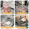 Laundry Pods Container Multi-Function Clear Storage Box for Washing Capsules Holder Coffee Capsules Organizer Desktop Trash Can