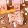 Creative Cartoon Capybara Hand Cranked Pencil Sharpener Portable Pencil Sharpener Office Supplies Student Stationery Gifts