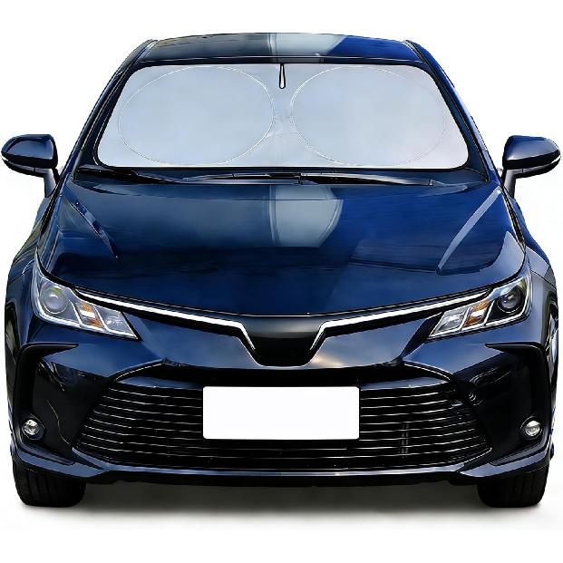 Для Toyota Corolla 1990-2025 Солнцезащитный козырек на лобовое стекло, Солнцезащитный козырек на переднее окно для 2022 Corolla Prius Yaris Sienna Toyota C-HR 2018-2023 Индивидуальная посадка