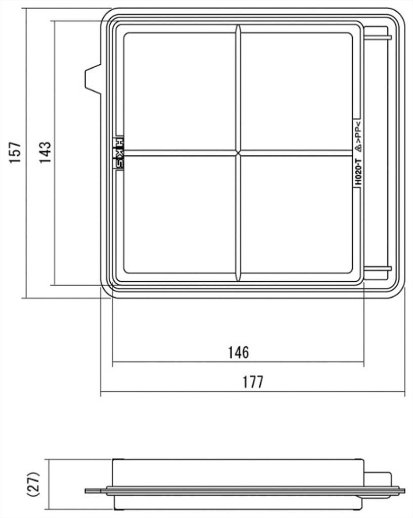 Детали системы впуска HKS Воздушный фильтр Super Air Filter Тип оригинальной замены N-BOX N-ONE N-VAN N-WGN 70017-AH120