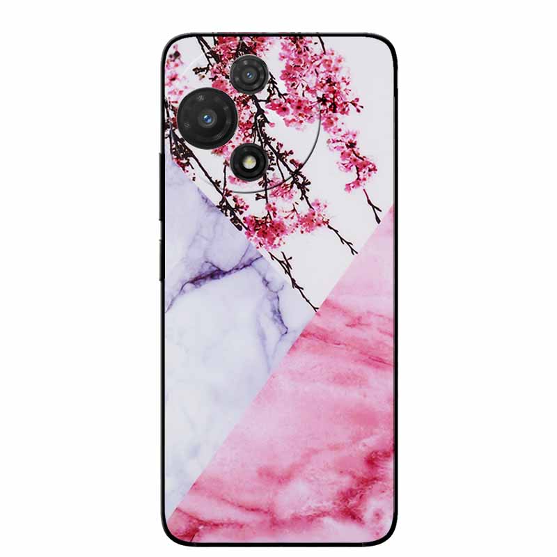 Funda For TCL 60 R 5G T519H Case Marble Painted Silicone Back Cover Cases For TCL 60R Soft Black TPU Funda TCL60R 5G Lion Coques