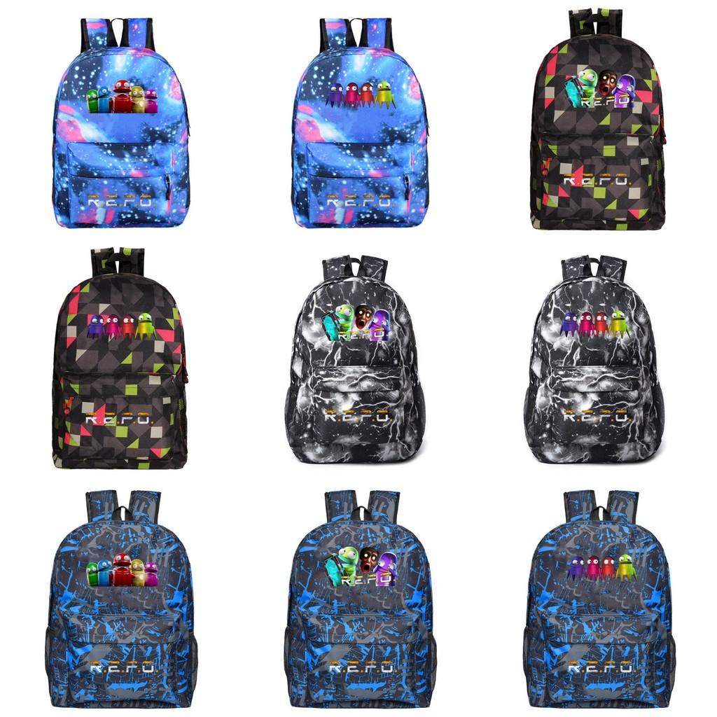 Рюкзак Студенческий Паттерн Дышащий Для Использования На Открытом Воздухе Школьный Портфель Подарок Мода