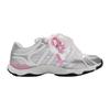 adidas Whisper Glide Hype Удобные Нескользящие Прочные Упругие Повседневная обувь Кроссовки женские Серебристо-белые KZ9640