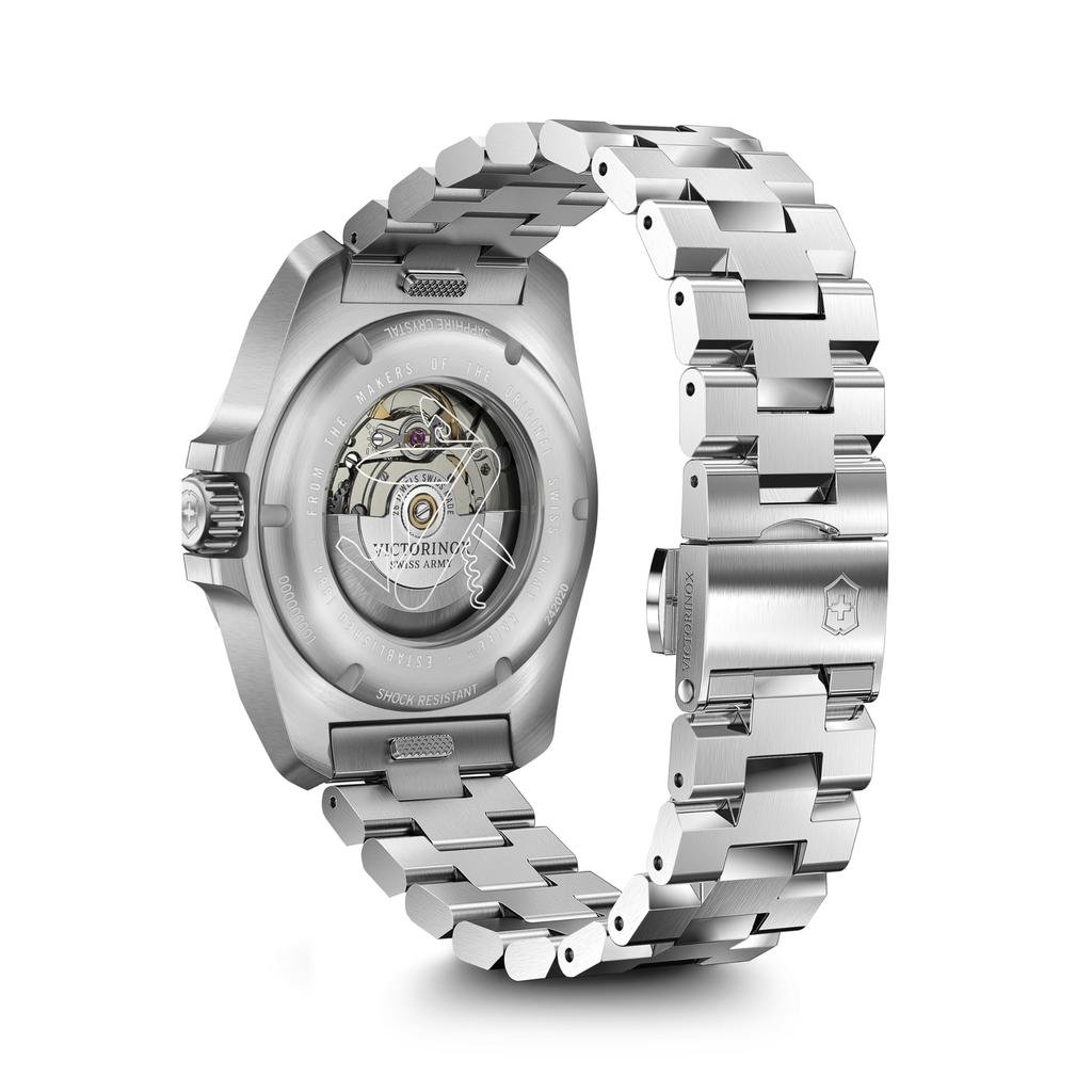 VICTORINOX Автоматические Аналоговые Автоматические Синие Нержавеющая сталь Корпус из нержавеющей стали Сменные Бренд Синий 242020 I.N.O.X. Часы, Водонепроницаемые, Мужские,