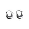 U-shaped simple high-end temperament ear buckle niche design sense fashion earrings versatile cold wind bag earrings women