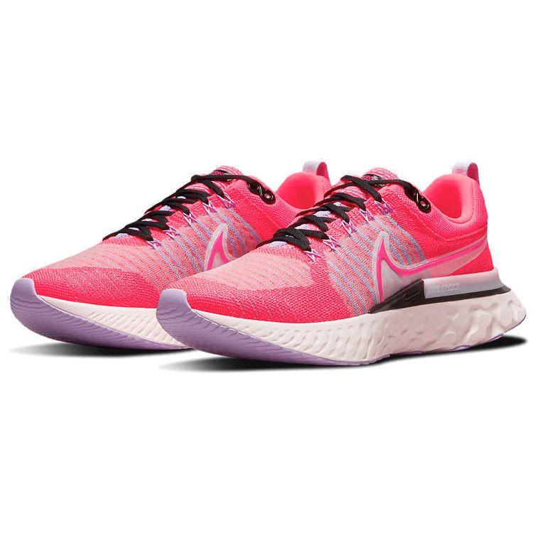 Nike Женские кроссовки Nike React Infinity Run Flyknit 2, цвет Racer Pink / Hyper Pink Lilac, DM7718-600