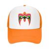 Бейсболки Тракеры для рестлинга Маска Ultimate Warrior Сетчатая Кепка-бейсболка Snapback Для улицы Хип-хоп Регулируемая Кепка с козырьком Для мужчин Женщин