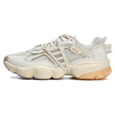 Ткань-лесенка Синтетическая кожа ТПУ Спортивный комфорт Низкие Повседневная обувь Женская Повседневная обувь Молочно-белый F12W322101FWA