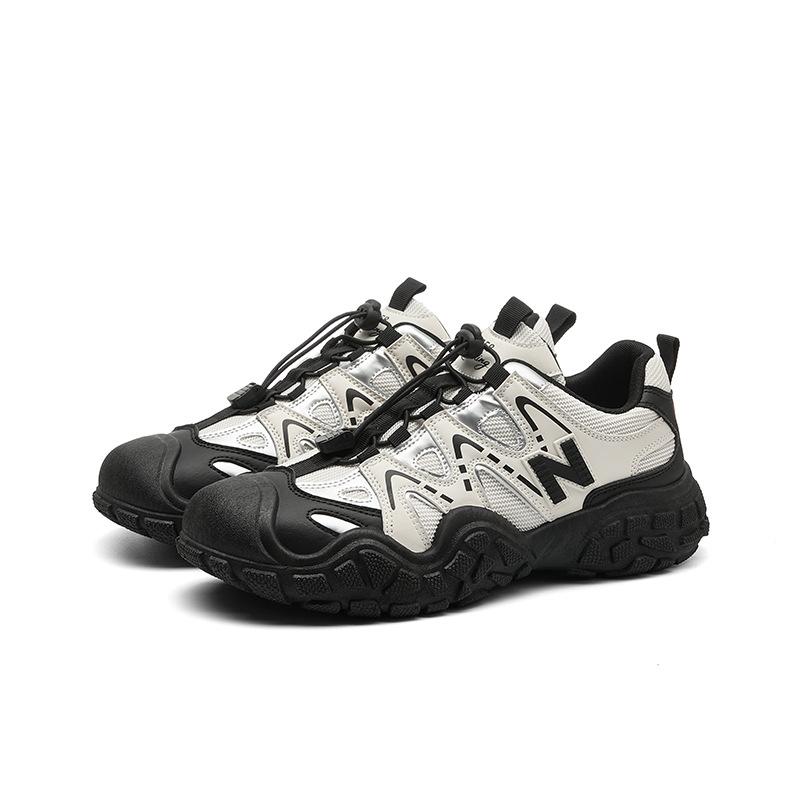 Весенне-осенние крутые кроссовки для бега, спортивная трендовая обувь, новая дышащая универсальная студенческая уродливо-милая обувь, увеличивающая рост, повседневная обувь для мужчин