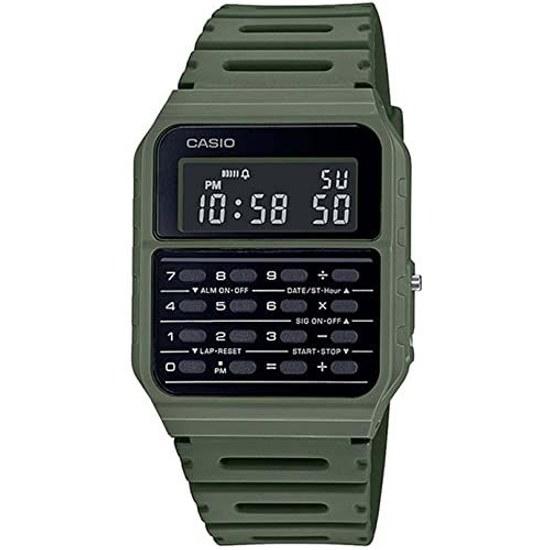 Casio Стандартные наручные часы-калькулятор Функция Часы CA-53WF-3B международная модель.