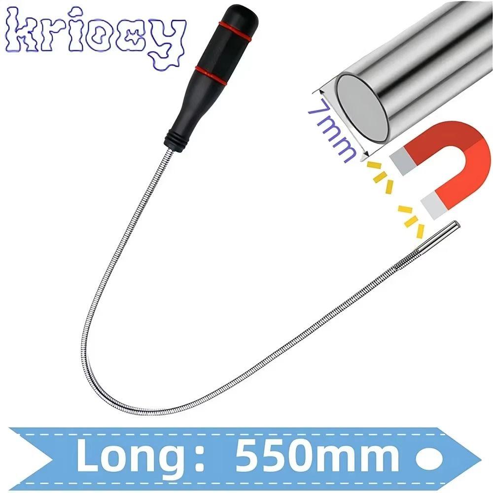 Powerful Magnetic Pickup Tool Foldable Magnet Grabber Metal Suction Bar Portable Hand Tools