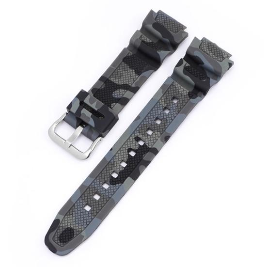 Ремешок для часов Потостойкий Износостойкий Водонепроницаемый Дышащий Не выцветающий Прочный Мягкий Камуфляжный Принт Ремешок для наручных часов