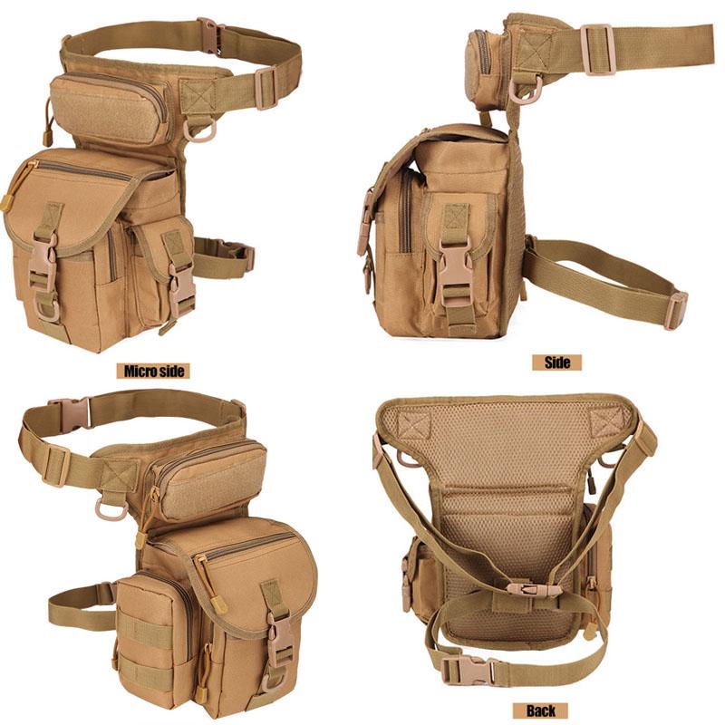 Тактическая поясная сумка с камуфляжным принтом