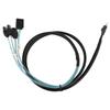 Cable SFF‑8654‑4   7 Pin Array Disk       PVC Computer Accessories