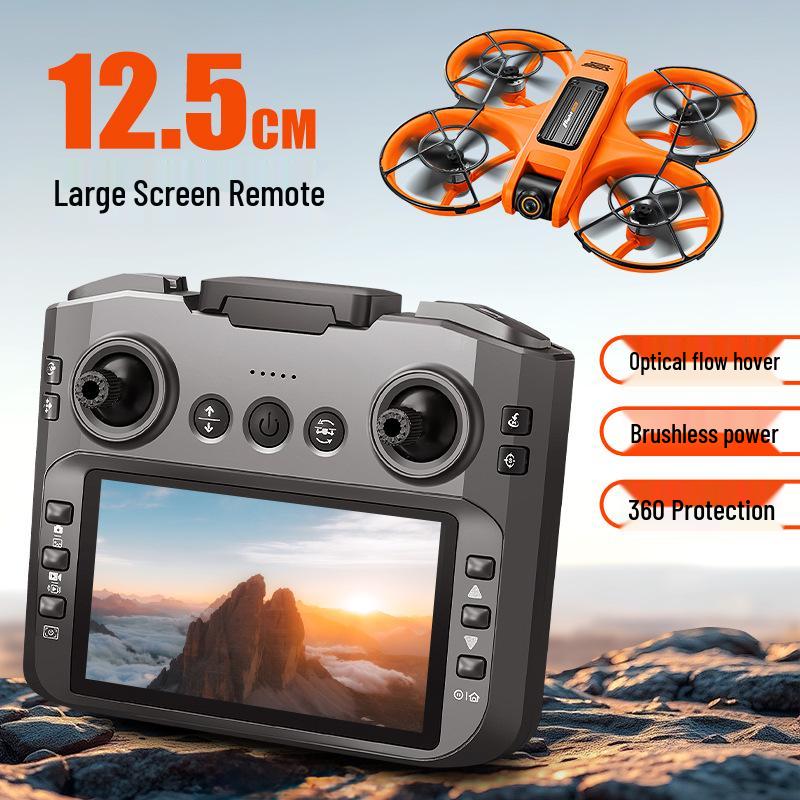 S156 Optical Flow Racing Drone with Screen Control, Large-Size Brushless Quadcopter