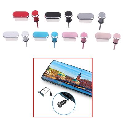 Практичный порт для зарядки мобильного телефона типа C для Samsung Huawei 3,5 мм, гарнитура, карта USB, пылезащитная заглушка