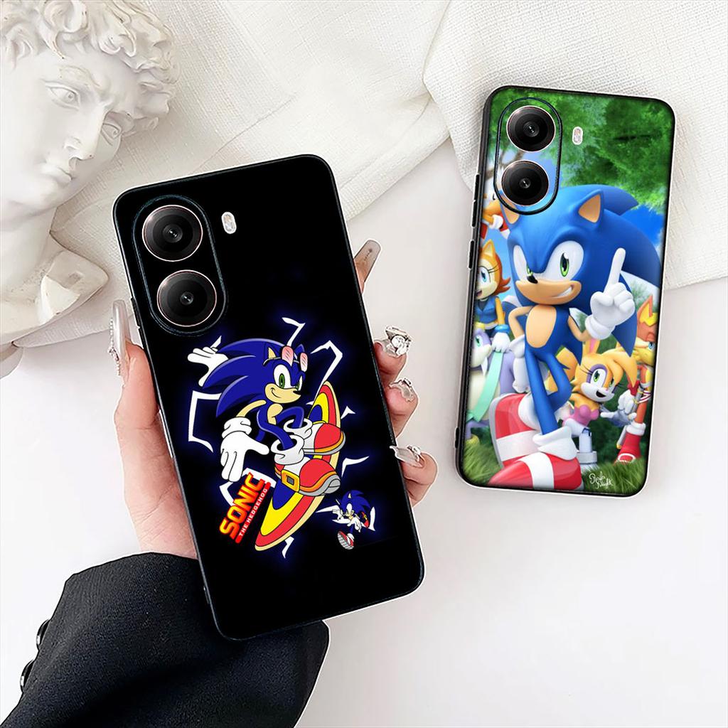 S-SonicS Cartoon Hedgehogs Phone Case for Samsung Galaxy S22 S21 S20 FE Ultra Plus A35 A36 A37 A33 A34 A04 A71 Cover Casing