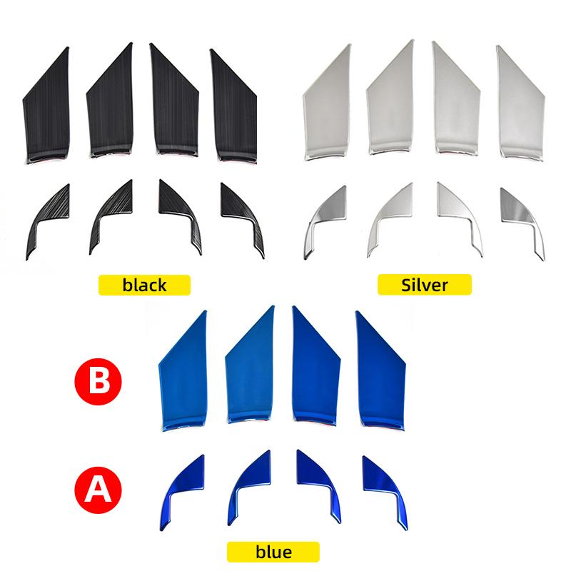 Для Toyota Camry 70 XV70 2018-2021 2022 2023 нержавеющая сталь автомобильная внутренняя дверная чаша отделка рамка крышка чехол наклейки украшения аксессуары