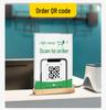 Acrylic A4 Menu Display Stand for Coffee & Milk Tea Shops