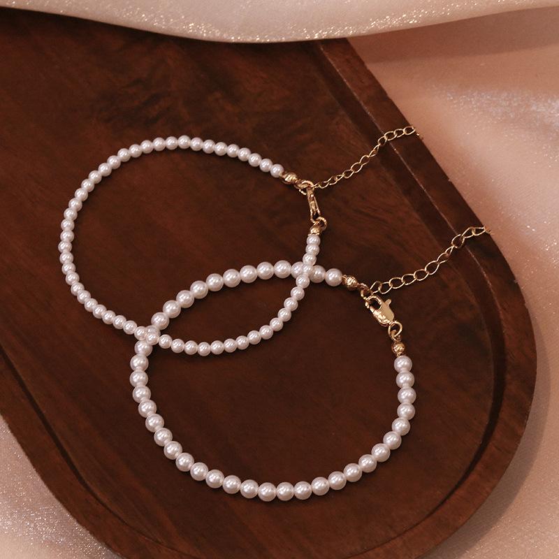 Высококлассный браслет из австралийского белого жемчуга, женский барочный ретро-браслет с бисером из миллефиори, изысканная ручная работа