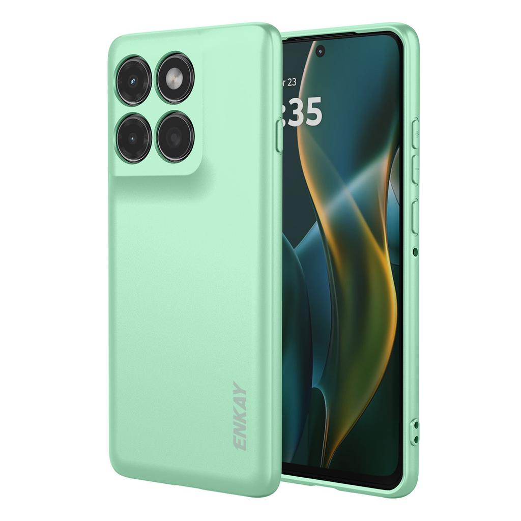 Для Motorola Edge 60 Pro 5G Силиконовый чехол ENKAY HAT PRINCE Прямоугольный чехол для задней панели мобильного телефона