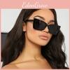 Urban Fashion Square Sunglasses With Uv Protection For Streetwear And Events