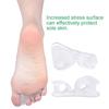 2PCS Elastic Splitter Protector Pain Relief Foot Care Toe Separator Toe Corrector