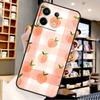 Эстетика Розовых Персиков Для Xiaomi Redmi Note 14 Pro 13 12 11 9 10 15 Pro Plus Чехол Для Redmi 15 15C 14C 10C 12C 13C