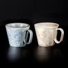 Кружка Wired Beans Mug прослужит всю жизнь, киотская посуда, цветочный хрустальный набор, парная кружка, кофейная чашка 240 мл, парная кружка в подарочной коробке (Проволочные бобы) (Бежевый/Гинтоки)