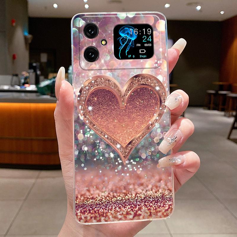 Phone Case For Cubot A20 Butterfly Bow Protective Thin Casing CubotA20 Fundas Coque Transparent Soft Silicone TPU Cover Capa