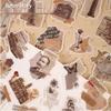 Ретро Набор Наклеек Газетные - Винтажные Наклейки для DIY Журнала Коллажа, Уникальные Неповторяющиеся Дизайны