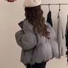 Winter Casual Women's Warm Cotton Jacket Short Women's Bread Jacket Top Women's Winter Coat  Overcoat