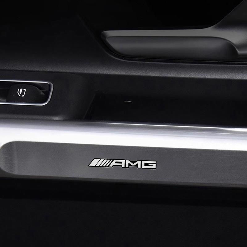 5 шт. Алюминиевые значки для автомобиля, наклейки на динамики Audio Speaker Для Mercedes Benz AMG GLE GLS CLA CLE GLC CLS GLA W223 W213 W206 W464 W247 PQ9