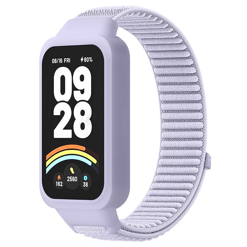Нейлоновые ремешки для Xiaomi Band 9 Active/Redmi Band 3 Умные часы Браслет Спортивный Дышащий Петля Correa Для Xiaomi Miband 9 Active