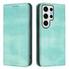 For Samsung Galaxy S24 Ultra Wallet Cases Retro Texture RFID Blocking Leather Phone Cover