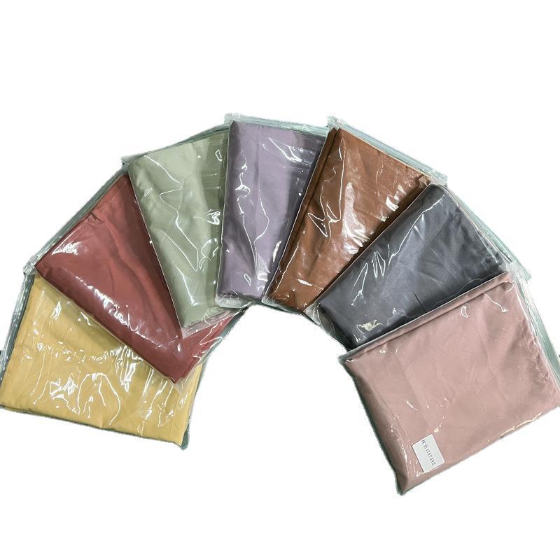 Наволочки в скандинавском стиле однотонные 47x74 см (Пара) для домашнего текстиля