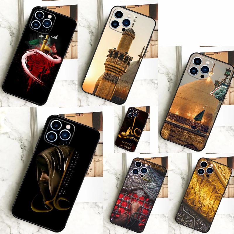 Святой Чехол для Телефона Имам Али Исламский Шиитский Мекка Для iPhone 16 15 14 13 12 11 Pro Max X XR XS Max 7 8 Plus 12 13 Mini Задняя Крышка