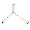 Etsumi Tetra Grip Pod Штатив-тренога настольный 3 Максимальная длина Легкий штатив, Секции, 160 мм, 105 г, Белый, VE-2335