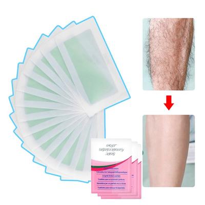 10 листов профессиональных восковых полосок для удаления волос, депиляции, воскового пластыря для тела, летнего бикини